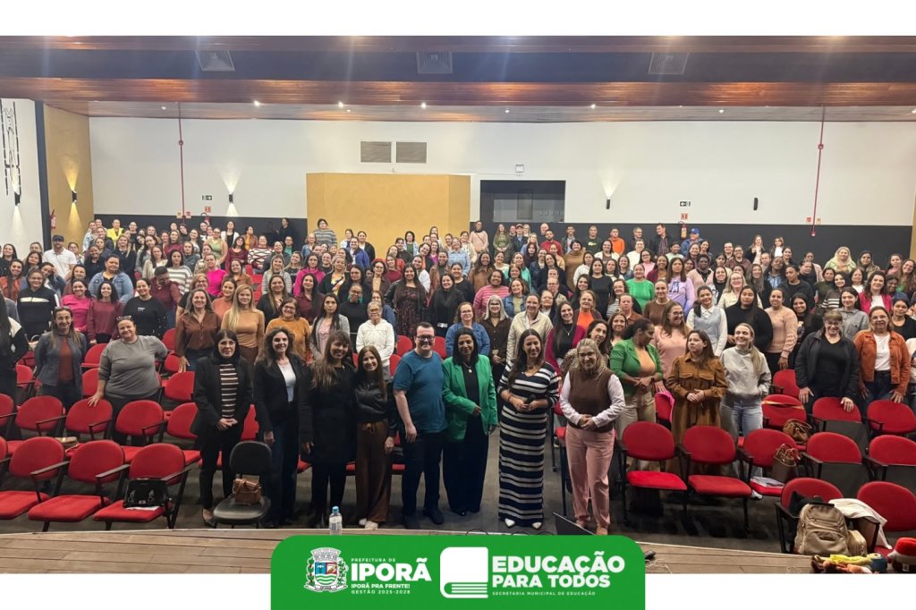 Capacitação fortalece inclusão e valoriza professores da rede municipal de ensino